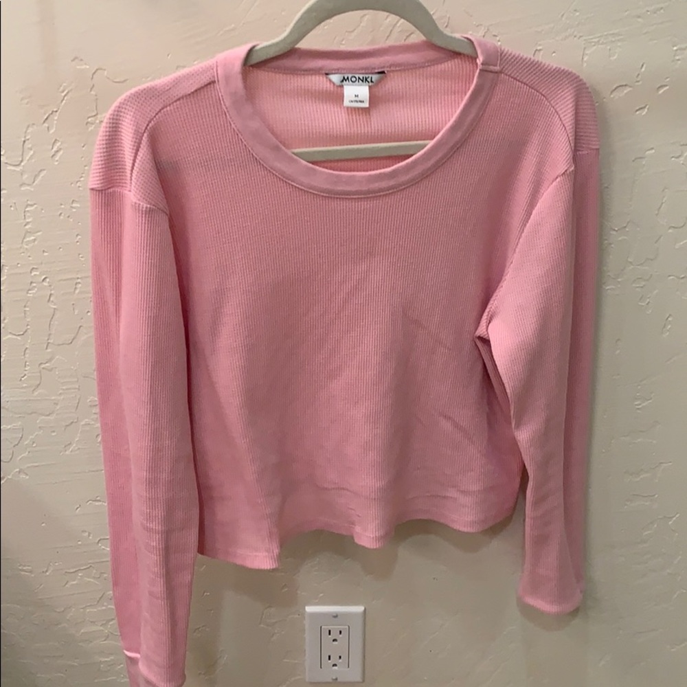 ASOS pink cropped top!!